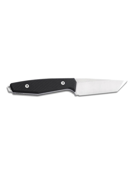 Faca Böker AK1 American Tanto 129504 Lâmina de aço de 7,6 cm cabo G10 preto + bainha em kydex