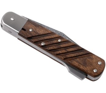 Böker 98K Damascus taittoveitsi 110715DAM 11cm pähkinäpuun kahva 2