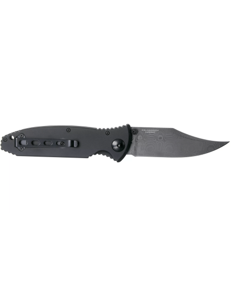 Böker Kalashnikov Bayonet Damascus taittoveitsi 11KAL48DAM musta/puu alumiini ja rautapuu kahva 13cm