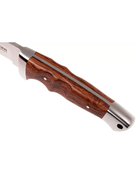 Böker Vollintegral 2.0 coltello 121585 11,8 cm lama in acciaio manico in legno + fodero in pelle