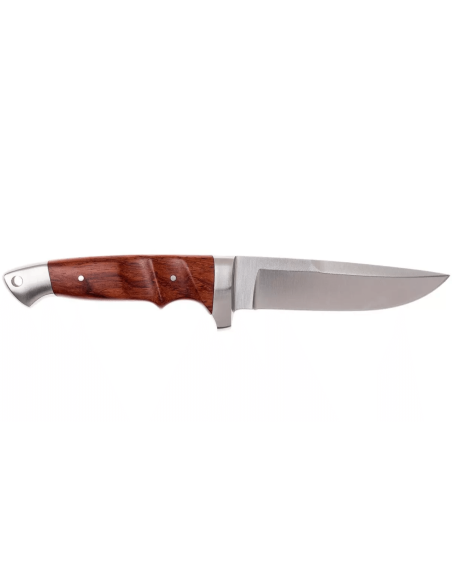 Böker Vollintegral 2.0 knife 121585 11,8cm steel blade wooden handle + leather sheath