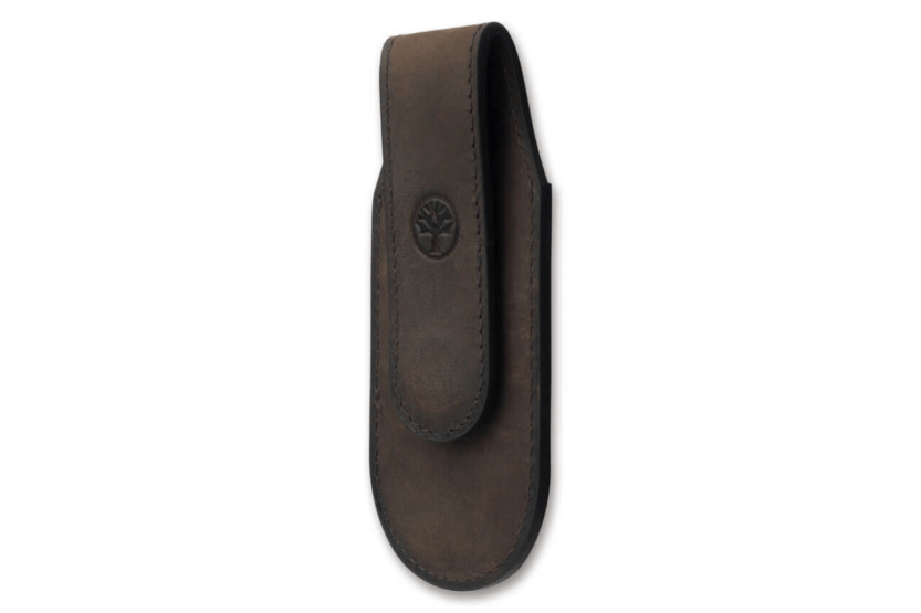 Böker 09BO292 coldre magnético grande em pele castanha 13cm