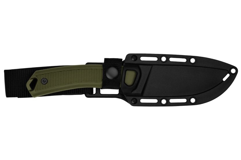Kershaw Deschutes Skinner Gut Hook Knife 1883GH 10cm ruostumattomasta teräksestä valmistettu terä + tuppi