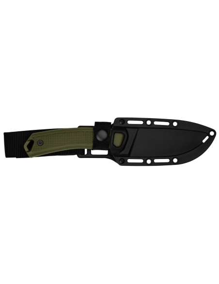 Coltello Kershaw Deschutes Skinner Gut Hook 1883GH lama in acciaio inox da 10 cm + fodero