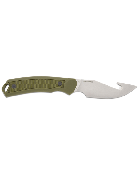 Cuchillo Kershaw Deschutes Skinner Gut Hook 1883GH 10cm hoja acero inoxidable + funda