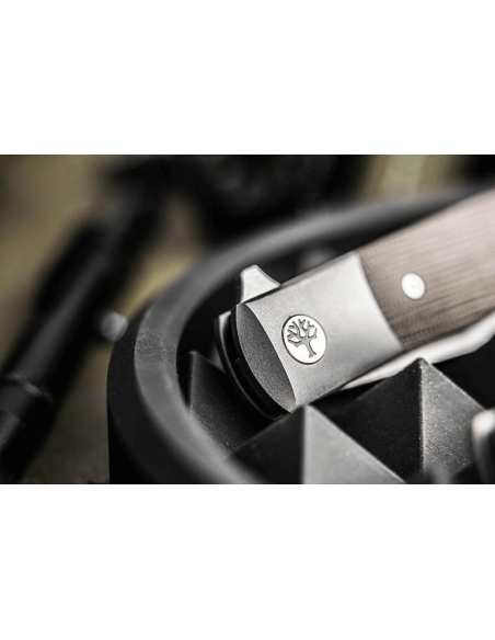 Klappmesser Böker TRPPR Griff aus khakigrünem Micarta 10,7cm