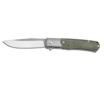 Böker TRPPR taittoveitsi 10.7cm khaki vihreä micarta kahva