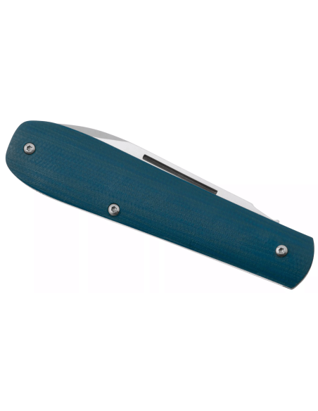 Böker Coffin Denim folding knife 112944 blue micarta handle 10.7cm