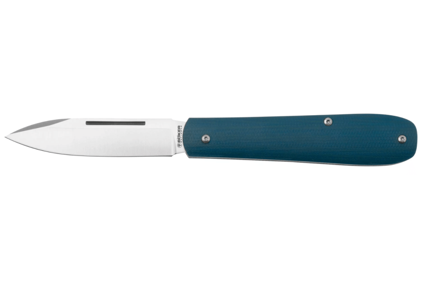 Böker Coffin Denim vouwmes 112944 blauw micarta handvat 10,7cm