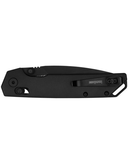 Kershaw Iridium Black 2038BLK folding knife 11cm black aluminium handle