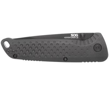 SOG Adventurer LB Blackout SGADVBK coltello pieghevole con manico in nylon nero e fibra di vetro 10cm 2