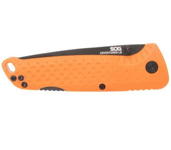 SOG Adventurer LB SGADVBKOR foldekniv med håndtak i nylon og oransje glassfiber 10 cm 2
