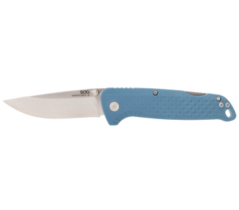 SOG Adventurer LB Nordic SGADVBL foldekniv blå nylon- og glasfiberhåndtag 10 cm