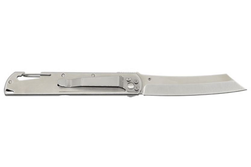 Lug Higo LUSP3SHB foldekniv med stålhåndtak og svart G10 11 cm