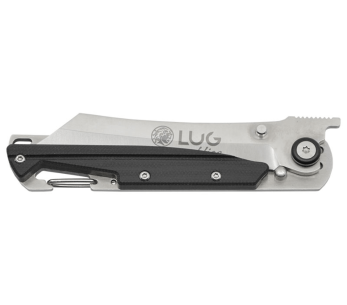 Lug Higo LUSP3SHB navaja plegable de acero y mango G10 negro 11cm 2