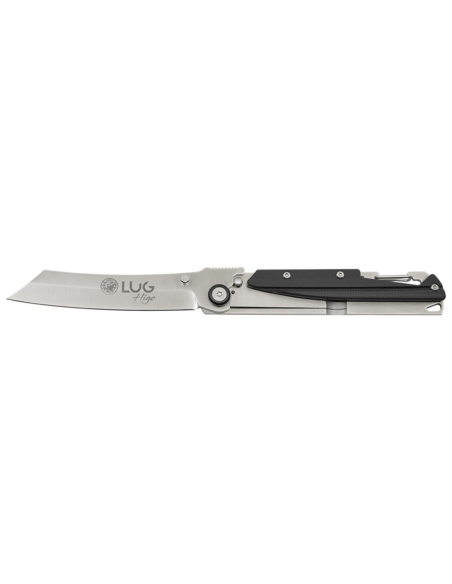 Lug Higo LUSP3SHB navaja plegable de acero y mango G10 negro 11cm