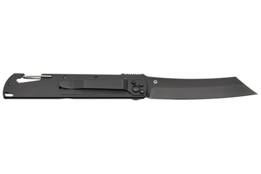 Cuchillo plegable LUG Higo Titanium LUSP3THB con acero y mango G10 negro 11cm
