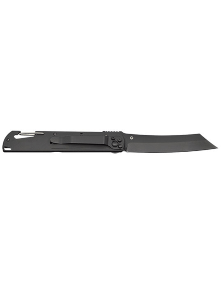 Cuchillo plegable LUG Higo Titanium LUSP3THB con acero y mango G10 negro 11cm