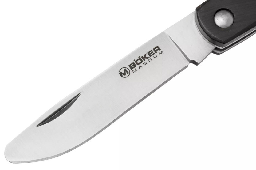Faca dobrável Böker Kids 01RY137 com cabo de madeira de 10,2 cm