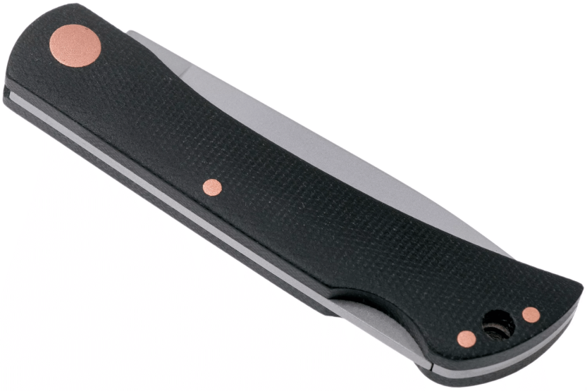 Böker Rangebuster Black Copper vouwmes 112914 zwart micarta handvat 9,5cm
