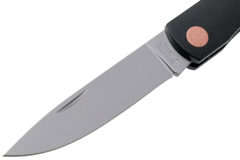 112914 Cuchillo plegable Böker Rangebuster Black Copper 9.5cm mango de micarta negra