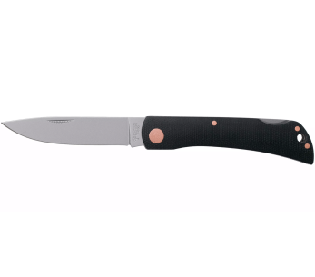 112914 Böker Rangebuster Black Copper coltello pieghevole 9,5 cm manico in micarta nera