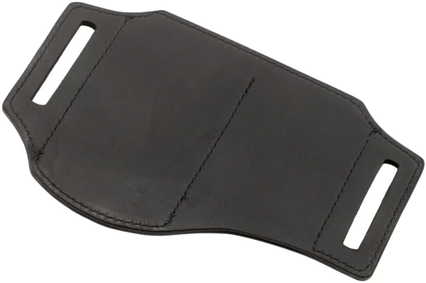 Böker Nubuck Ed-Drie 09BO295 zwart lederen etui 3 vakken