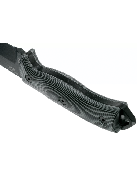 Esee 5-kniv 5PB-002 13,2 cm karbonblad G10 grå/svart håndtak + etui