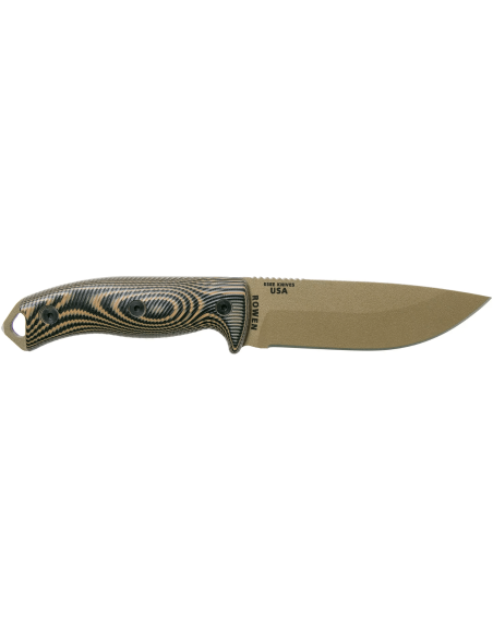 Esee 5 5PDE-005 veitsi 13.2cm hiiliteräksestä terä G10 coyote/musta kahva + tuppi
