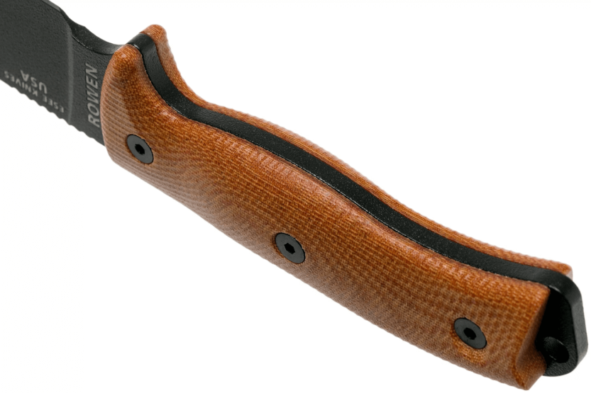 Esee 6 6PB-011 kniv 16,5cm kolblad brun G10/micarta handtag + fodral