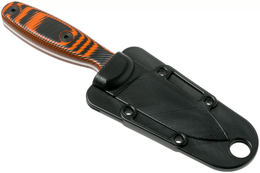 Esee Xancudo XAN2-006 mes 7,5cm roestvrij staal G10 oranje en zwart heft + schede