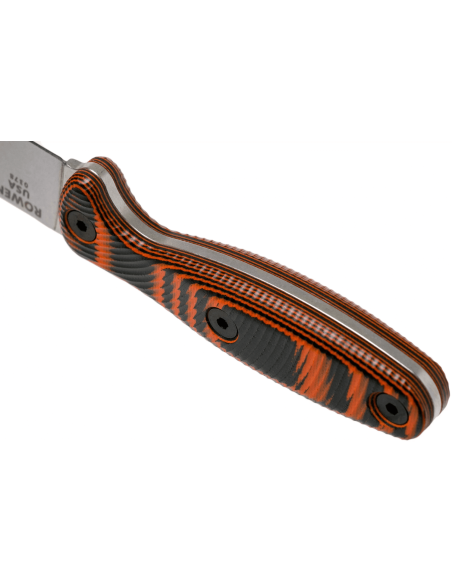 Esee Xancudo XAN2-006 coltello 7,5 cm lama in acciaio inox G10 manico arancio e nero + fodero