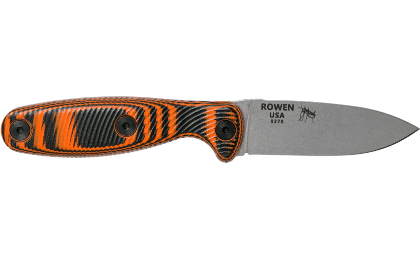 Esee Xancudo XAN2-006 coltello 7,5 cm lama in acciaio inox G10 manico arancio e nero + fodero