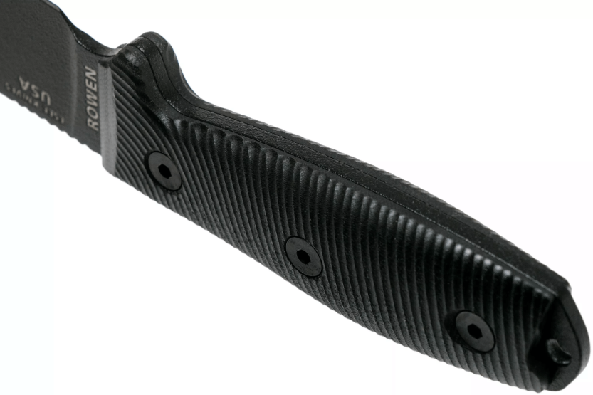 Faca Esee 3 3PMB-001 Lâmina de 8,8 cm em aço carbono Cabo preto G10 + estojo