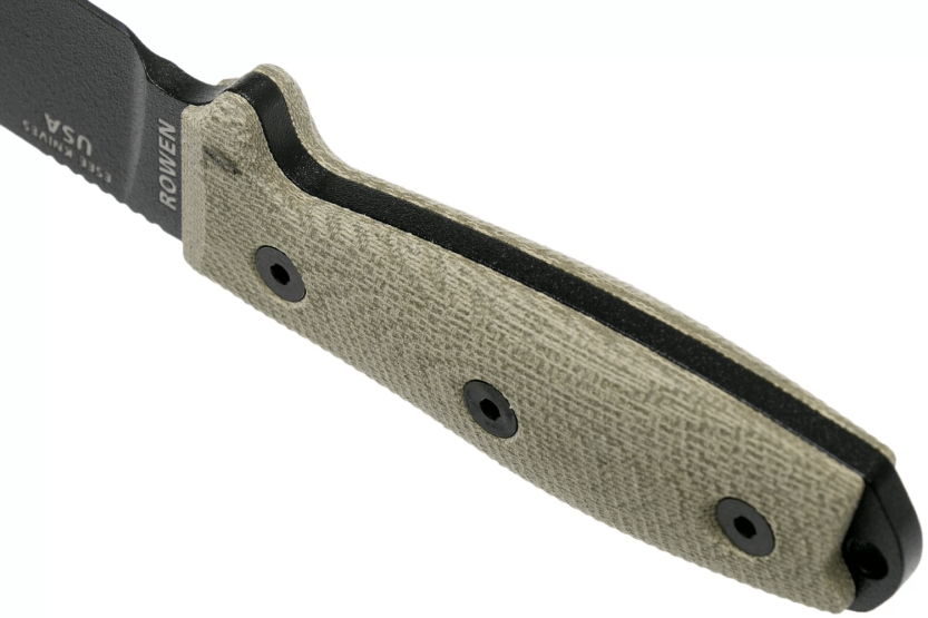 Esee 4 4PB-017 kniv 11,6 cm blad av kolstål ljusgrönt micarta handtag + fodral