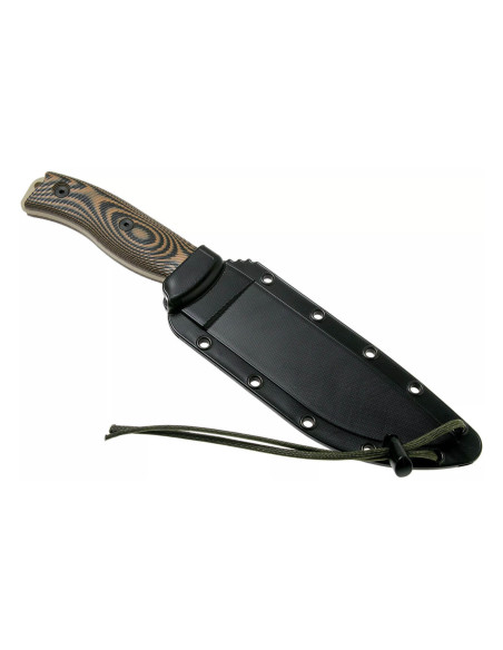 Esee 6 6PDT-005 kniv 16,5 cm kolblad G10-handtag Coyote och svart + slida