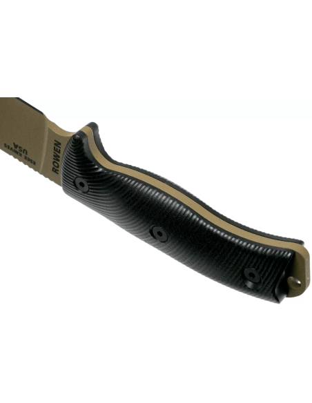 Esee 6 6PDE-001 veitsi 16.5cm hiiliteräksestä terä musta G10 kahva + asia