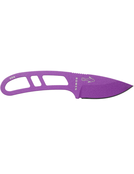 Esee Candiru CAN-PURP-E neck knife 5.1cm carbon steel blade openwork violet steel handle + sheath