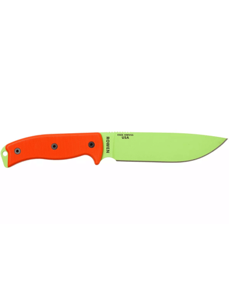 Esee 6 ESEE-6P-VG knife venom green carbon blade 16,5cm orange G10 handle + sheath