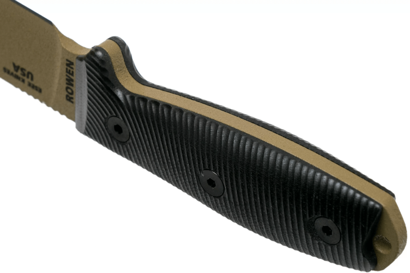 Esee 4 4PDE-001 dark earth kulstofstålklinge 11,6 cm sort G10-håndtag + skede