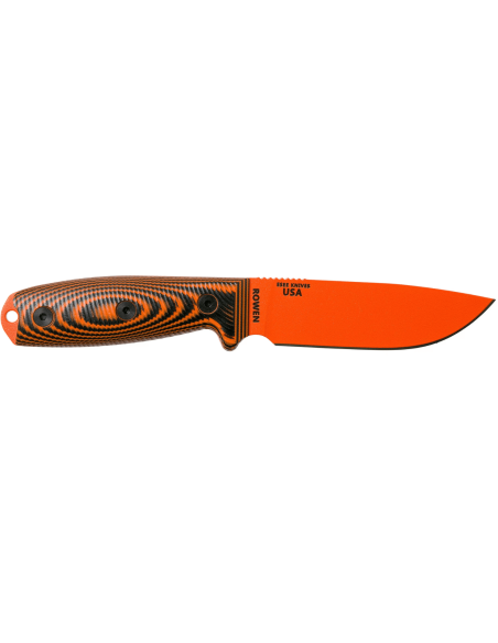 Messer Esee 4 4POR-006 Klinge Kohlenstoffstahl orange 11,6cm Griff G10 orange/schwarz + Etui