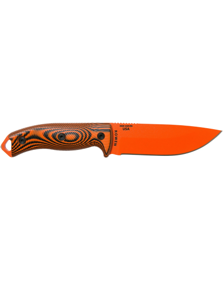 Esee 5 veitsi 5POR-006 13.2cm oranssi hiiliterästerä G10 musta/oranssi kahva + tuppi