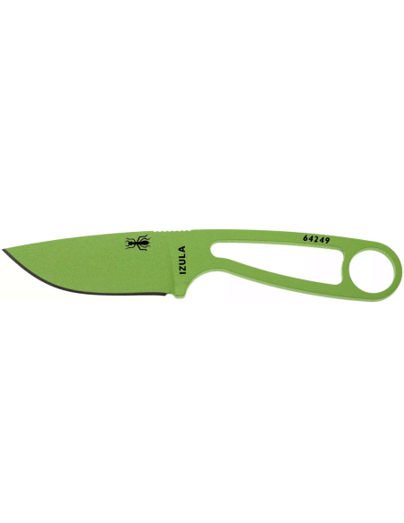 Esee Izula Venom Green IZULA-VG neck knife 6.7cm carbon steel blade openwork steel handle + sheath