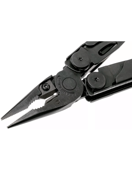 Alicate multifunções Leatherman Wave Plus Preto 832526 18 funções + estojo de nylon