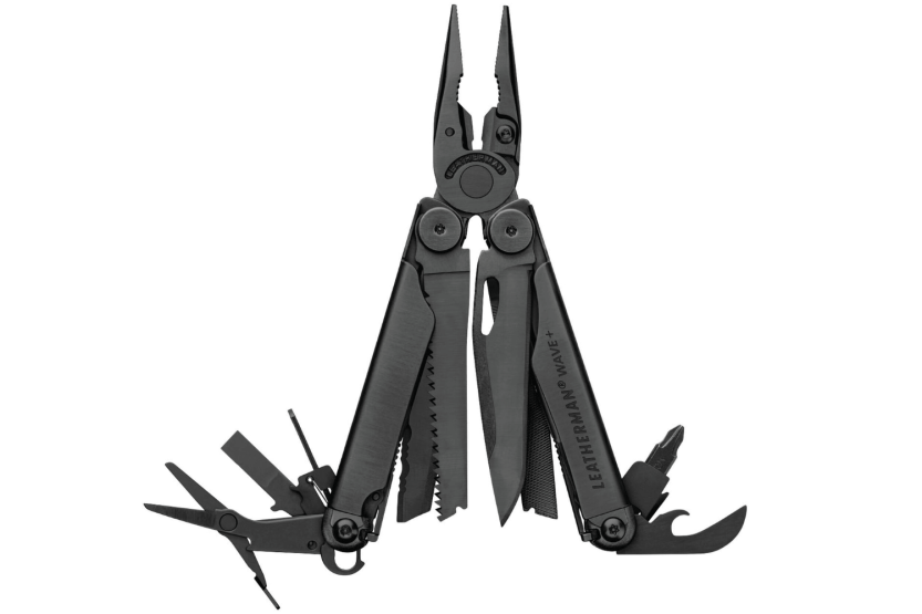 Leatherman Wave Plus Zwart Multifunctionele tang 832526 18 functies + nylon etui