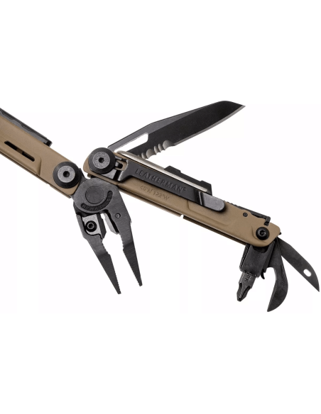 Leatherman Signal Coyote Multifunksjonstang 832404 19 funksjoner + nylonetui