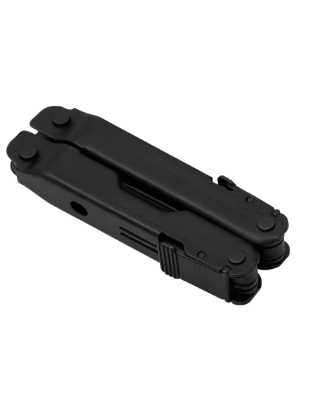 Alicate multifunções Leatherman Super Tool 300M Preto 832758 18 funções + estojo
