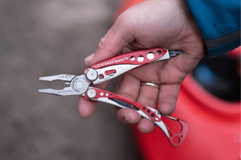 Leatherman Skeletool RX rød multifunksjonstang 832310 7 funksjoner
