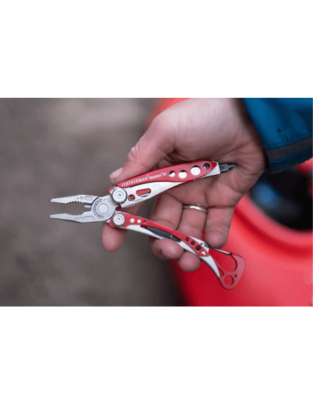 Leatherman Skeletool RX alicate multifunción rojo 832310 7 funciones