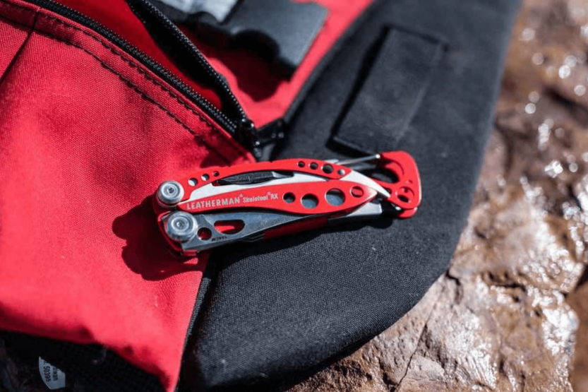 Leatherman Skeletool RX alicate multifunción rojo 832310 7 funciones